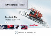 Kässbohrer PistenBully 300 W POLAR Instrucciones De Servico