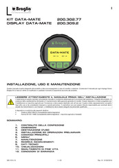 Braglia DATA-MATE 200.309.2 Manual De Instalación De Montaje