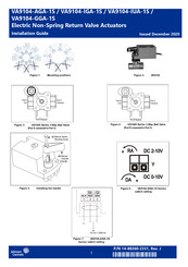 Johnson Controls VA9104-IGA-1S Guia De Instalacion