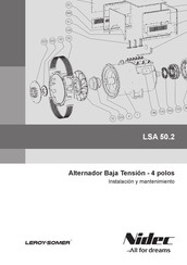 Leroy-Somer Nidec LSA 50.2 Instalación Y Mantenimiento