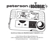 Peterson Body Beat Sync Manual Para El Propietario