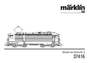 marklin 37416 Manual De Instrucciones