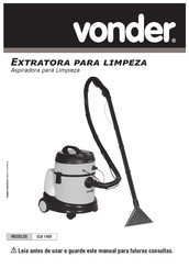 vonder ELV 1400 Manual De Instrucciones