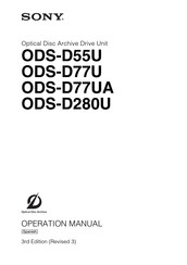 SON ODS-D280U Manual Del Operador