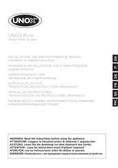 Unox Pure XHC010 Manual De Instrucciones