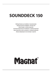 Magnat SOUNDDECK 150 Manual Del Usario