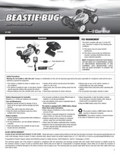 Revell Control BEASTIE BUG Manual Del Usuario