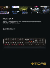 Midas DL16 Guia De Inicio Rapido