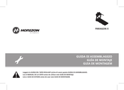 Horizon Fitness PARAGON X Guía De Montaje