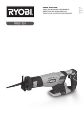 Ryobi RRS1801 Traducción De Las Instrucciones Originales