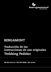 Bergamont TREKKING-PEDELEC Traducción De Las Instrucciones De Uso Originales