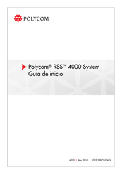 Polycom RSS 4000 Guía De Inicio