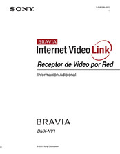 Sony BRAVIA DMX-NV1 Manual De Instrucciones