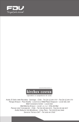 Kitchen Center DELUXE ELITE 95 Manual Del Usuario