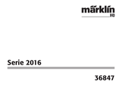 marklin 36847 Manual De Instrucciones