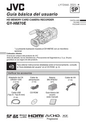 Jvc GY-HM70E Guia Basica Del Usuario