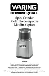 Waring Commercial WSG60 Manual De Instrucciones