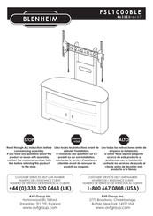 AVF Group BLEINHEIM FSL1000BLE Manual Del Usuario