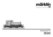 marklin 36343 Manual De Instrucciones