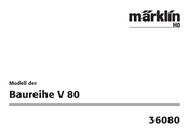 marklin 36080 Manual De Instrucciones