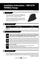 Panorama Antennas SW3-679 Instrucciones De Instalación