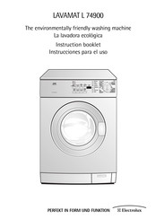 Electrolux LAVAMAT L 74900 Instrucciones Para El Uso