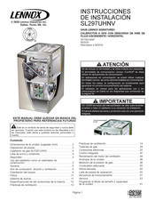 Lennox SL297UHNV Instrucciones De Instalación