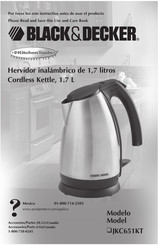 Black and Decker Kitchen Tools JKC651KT Guia De Inicio Rapido