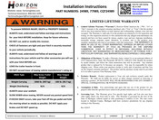 Horizon Global CQT24989 Instrucciones De Instalación