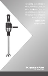 KitchenAid KHBC412 Instrucciones