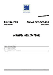 Analog way EQ2450 Manual Del Usuario