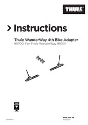 Thule 911001 Manual De Instrucciones