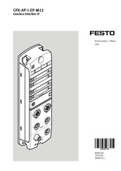 Festo CPX-AP-I-EP-M12 Instrucciones De Utilizacion