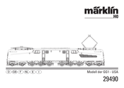 marklin 29490 Manual De Instrucciones