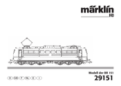 marklin 29151 Manual De Instrucciones