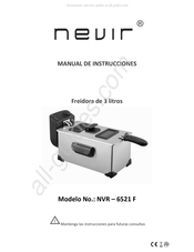 Nevir NVR-6521F Manual De Instrucciones