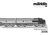 marklin F 7 Serie Manual De Instrucciones