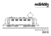 marklin 26410 Manual De Instrucciones