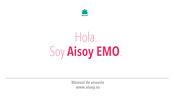 Aisoy EMO Manual De Usuario