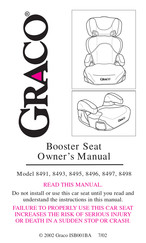 Graco 8496 Manual Del Propietário