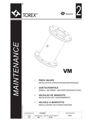 Torex VM Instalación Uso Y Mantenimiento