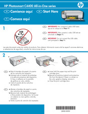 HP Photosmart C4400 All-in-One Serie Comience Aquí