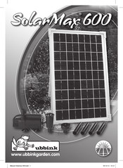 Ubbink SolarMax 600 Instrucciones De Uso