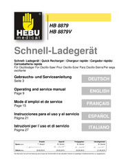 HEBU medical HB 8879 Instrucciones Para El Uso Y El Servicio