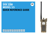Motorola SRX 2200 3.5 Manual Del Usuario