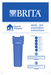 Brita WHS - 201 Instrucciones De Instalación