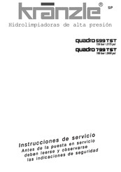 Kränzle quadro 599 TST Instrucciones De Servicio