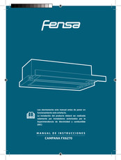 FENSA FX6270 Manual De Instrucciones