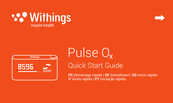 Withings Pulse Ox Guia De Inicio Rapido