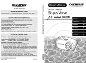Olympus Stylus Verve u-mini DIGITAL Manual Básico